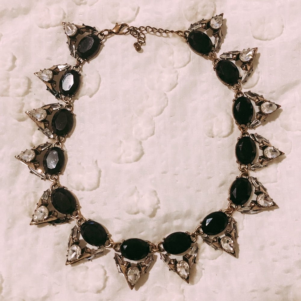 Black Jewel Statement Choker